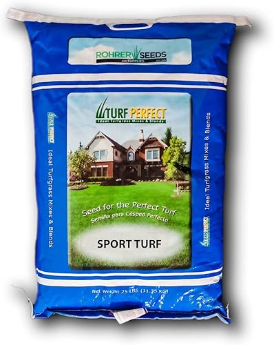 Miniatura 1 de Mezcla de semillas de centeno de césped deportivo una mezcla equilibrada de hoja fina, tipo césped, raigrás perenne que crecerá rápido y se llenará