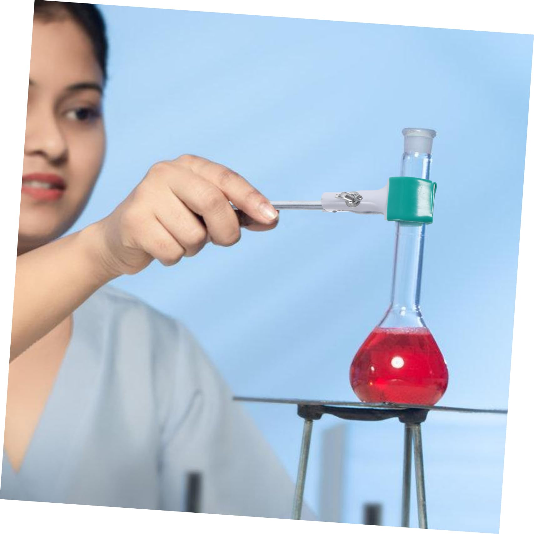 OUNONA 3pcs Universal Clip Burette Clamp Chemistry Ar Attachments Labs Test Tube Clamp Beaker Tube Clamp Holder Labs Burette Clamps Accessories for Flask Laboratory Supplies Black Pvc