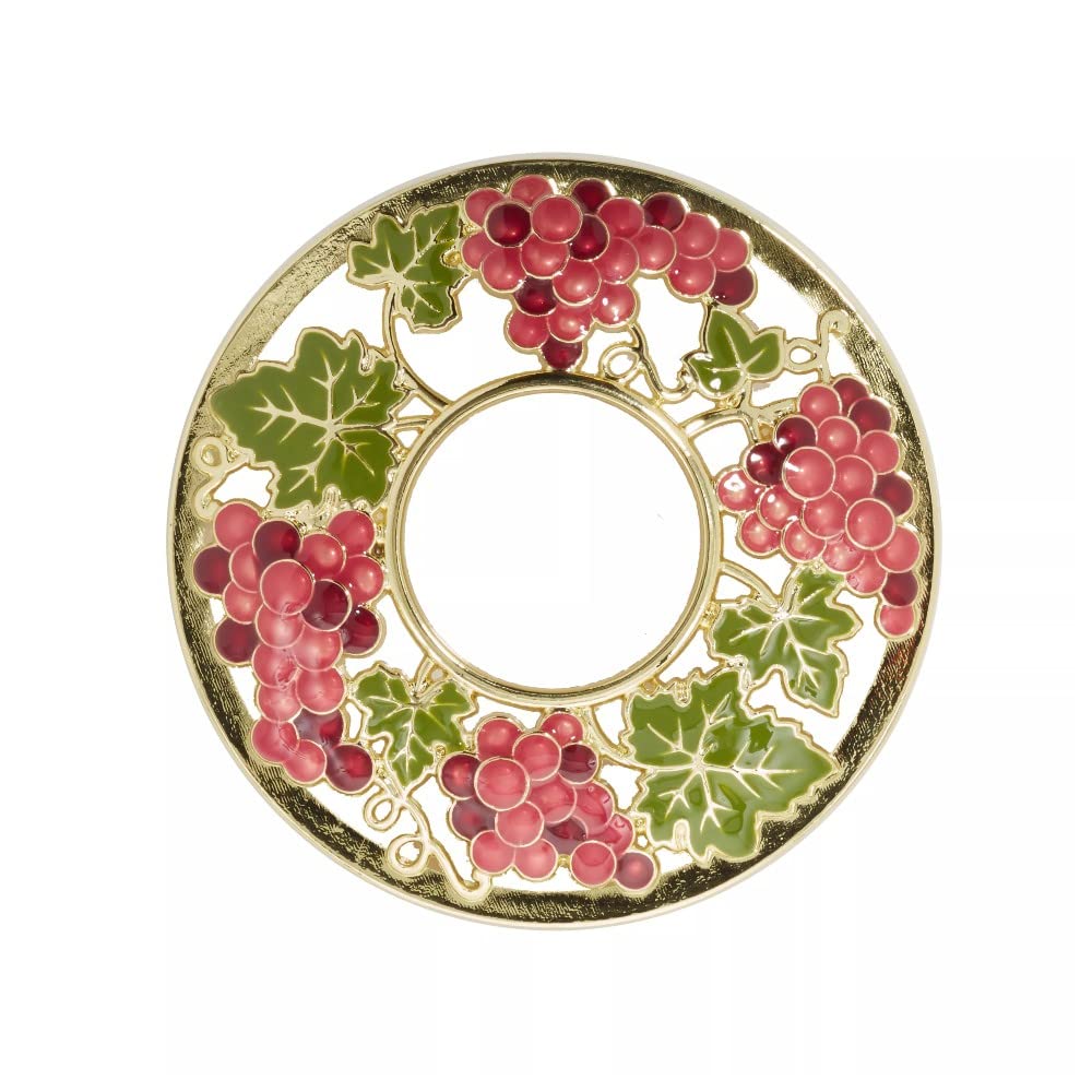 Yankee Candle Illuma-Lid Jar Candle Toppers, Grapes