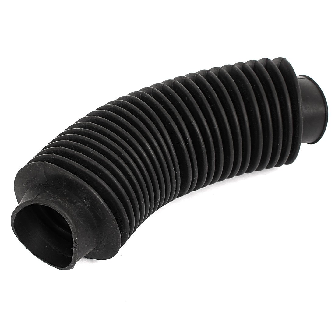 uxcell Machinery Rubber Flexible Bellows Ball Screw Cover 4cm Inner Dia Black