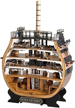 Amazon | Artesanía Latina - 木製船模型キット – イギリス船舶