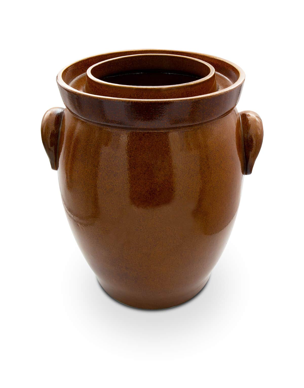 Pentola Per Fermentazione In Gres 10 Litri K&K - Per Crauti, Verdure E Molto Altro - Foto 9