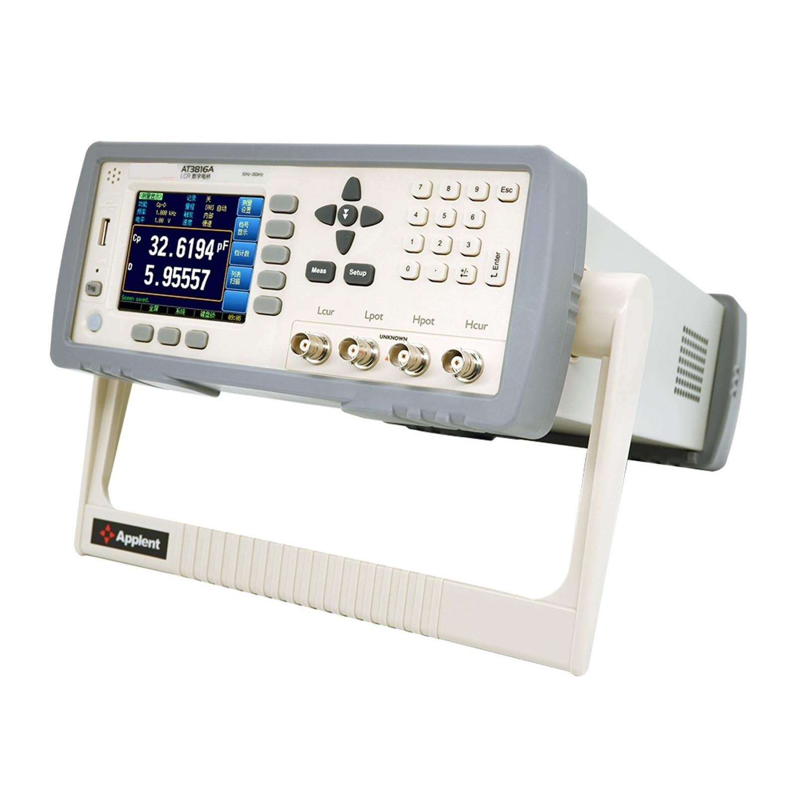 Oscilloscope, AT3816A Digital LCR Meter RLC Tester with 0.05% Precis 200KHZ