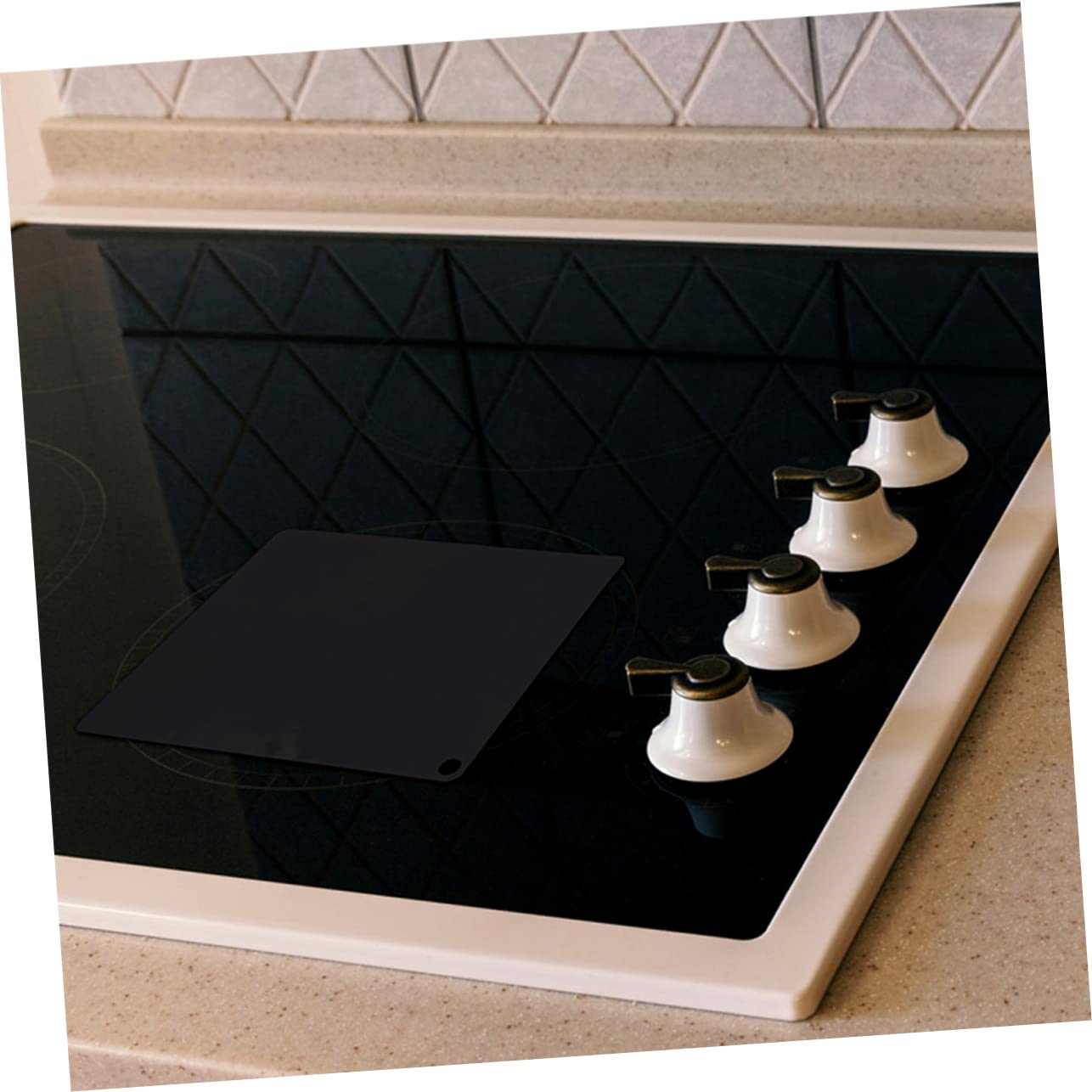 HANABASS 10piezas Protector De Inducción De Silicona y Antideslizante para Cocinas y Superficies Fácil De Limpiar