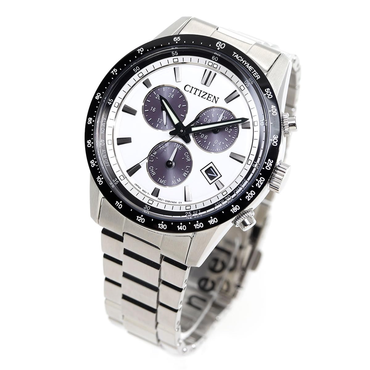 【美品】CITIZEN シチズン クロノグラフ メンズ腕時計 ホワイトシェル Amazon.co.jp: [Citizen] 腕時計 光発電エコ・ドライブ クロノ