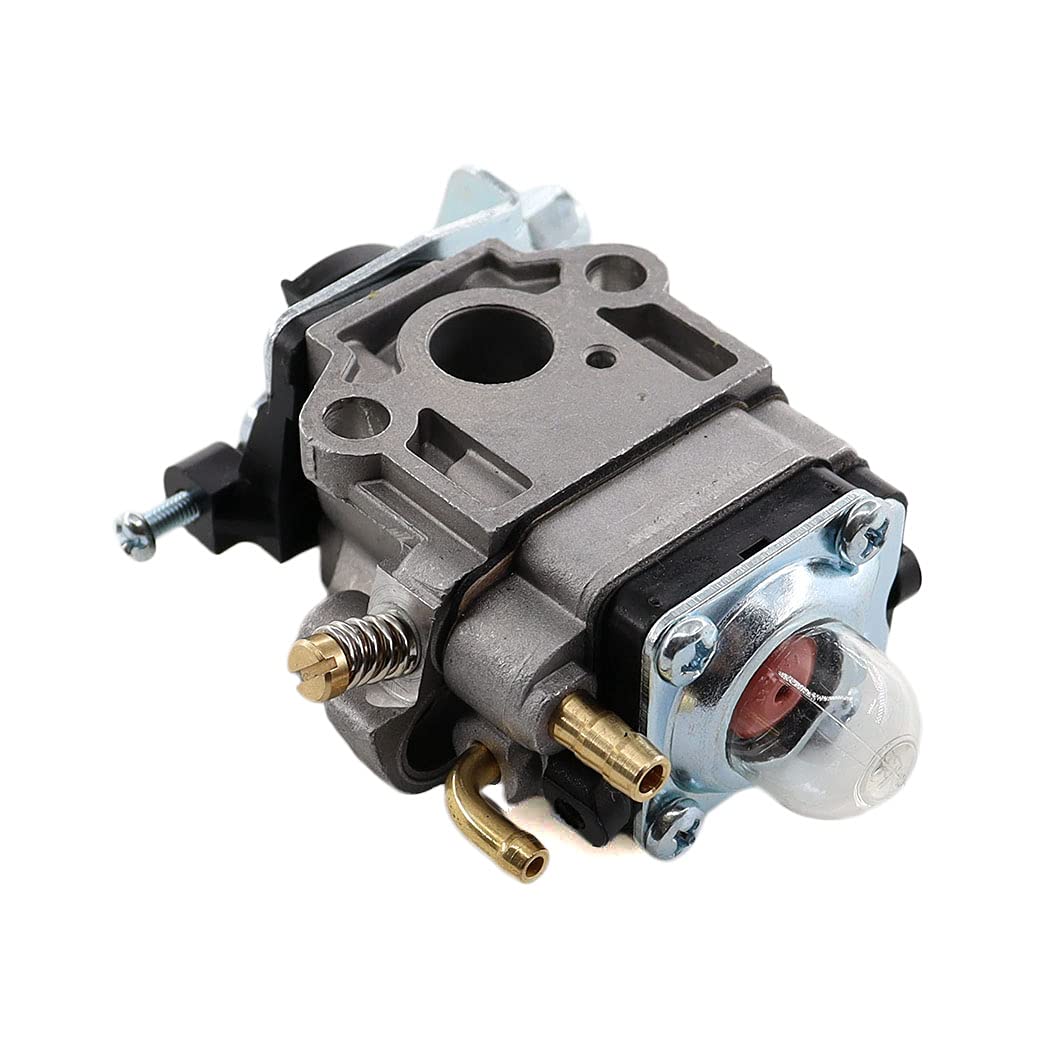 MCHNIC Carburateur de Rechange 11mm pour Tronçonneuse Débroussailleuse 22cc 26cc 33cc 34cc 36cc