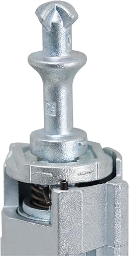 Miniatura 4 de labwork Barril de cilindro de bloqueo de puerta delantera izquierda del conductor 2 llaves reemplazo para BMW X5 2000-2006 51217035421