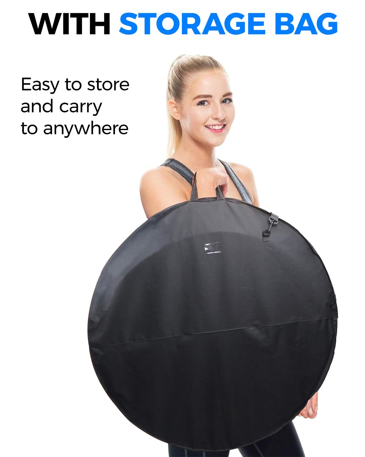 DASKING Cerchio Aereo 2 Punti, 80 85 90cm in Acciaio Inox Set con Borsa Portatile Resistente, capacità 226kg, Aerial Hoop Kit per Yoga sartiame per Fitness, Circo, Allenamento, acrobazie e Danza