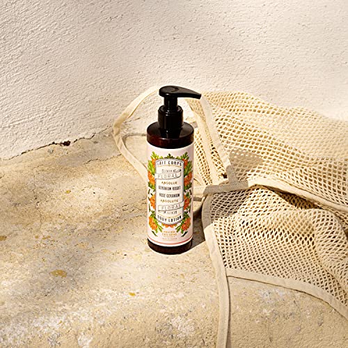 Panier des Sens, Body Lotion, Rose Geranium Body Moisturiser for Dry Skin, With Shea Butter, Body Care Made in France - Image 4