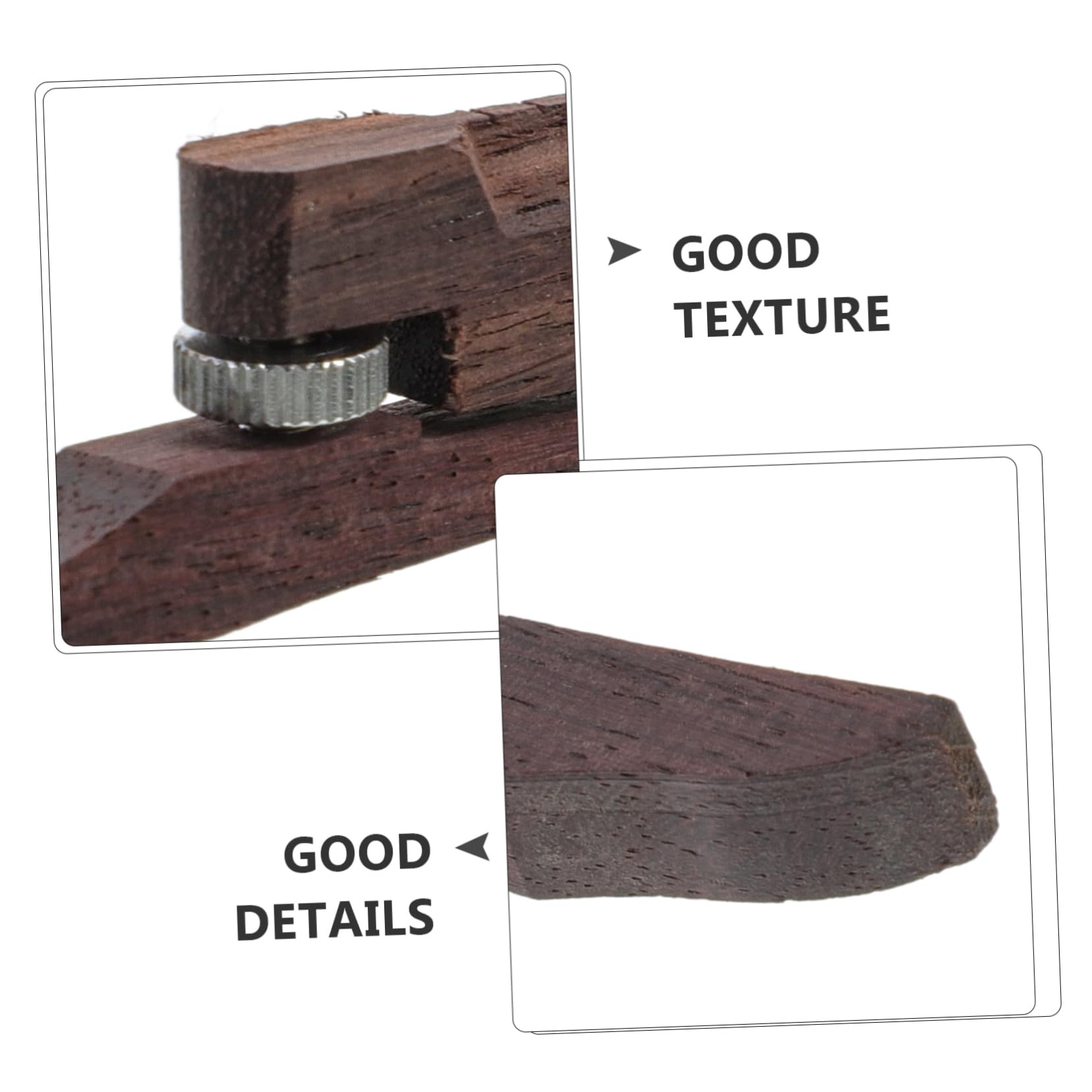 NULYLU Mandolin Briigde Replacement Rosewood Material Durable Easy to Install