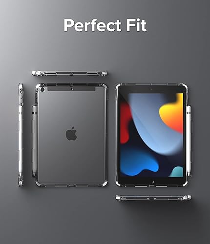 Miniatura 8 de Ringke Fusion Plus con parachoques suave compatible con iPad de 9 generación (10.2 pulgadas, 2021), iPad de 87 generación, transparente, a prueba de