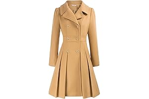 Coat Dress for Women Elegant - A Line Pea Coats Jacket