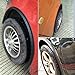 XmuxHai Universal Fender Flares,9.85FT*2PCS,Car Wheel Arch Trim,Universal Car Wheel Fender Extension Moulding Flares Auto Tyre Eyebrow Trim Strip Stick Out Edge,Rubber Wheel Eyebrow Protector
