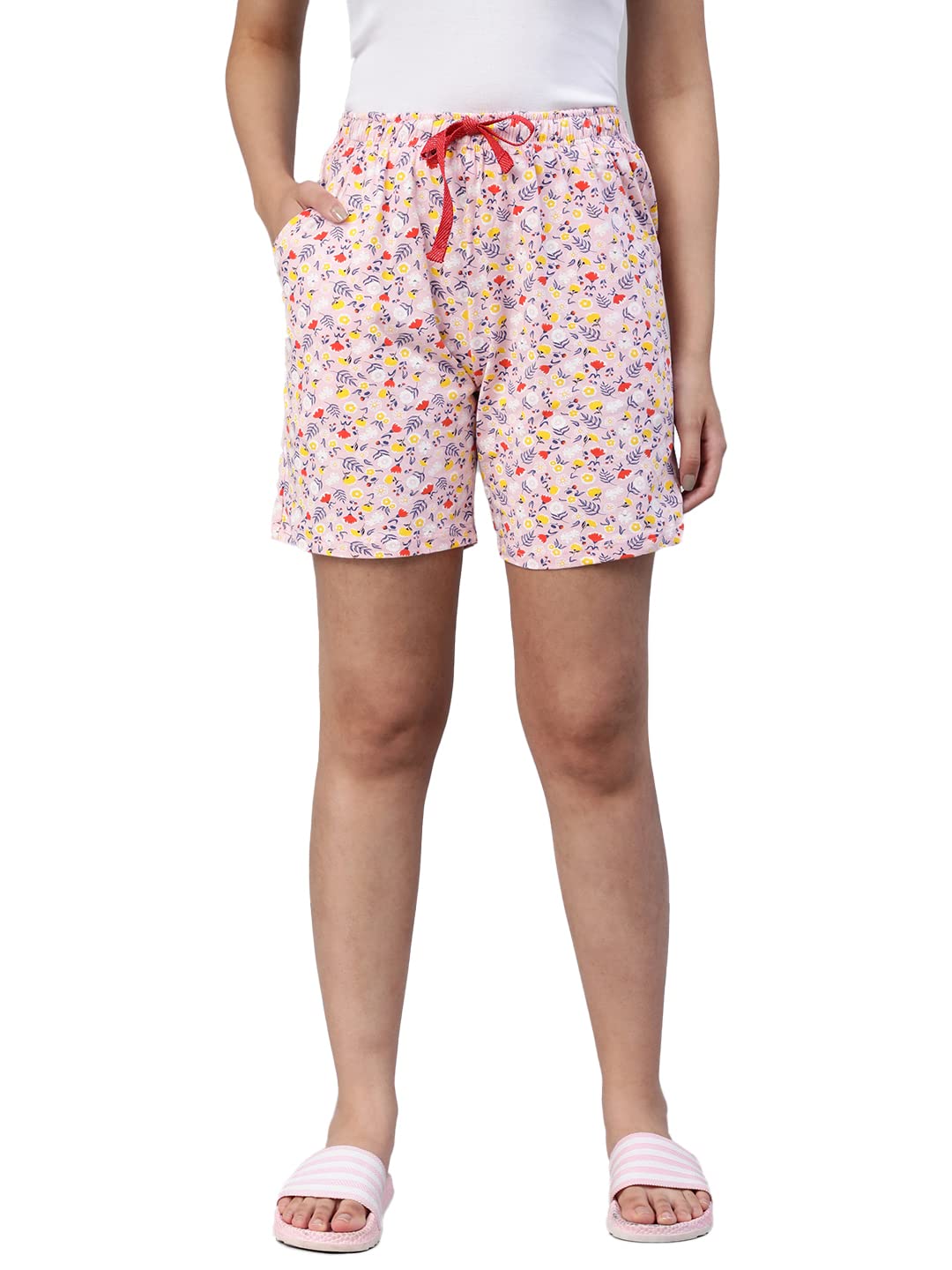 lyra Women's Cotton Boxer Casual Shorts-picture-17