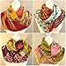 Indian Handmade Cotton Kantha Reversible Scarf Assorted Colors Looking Good (10)