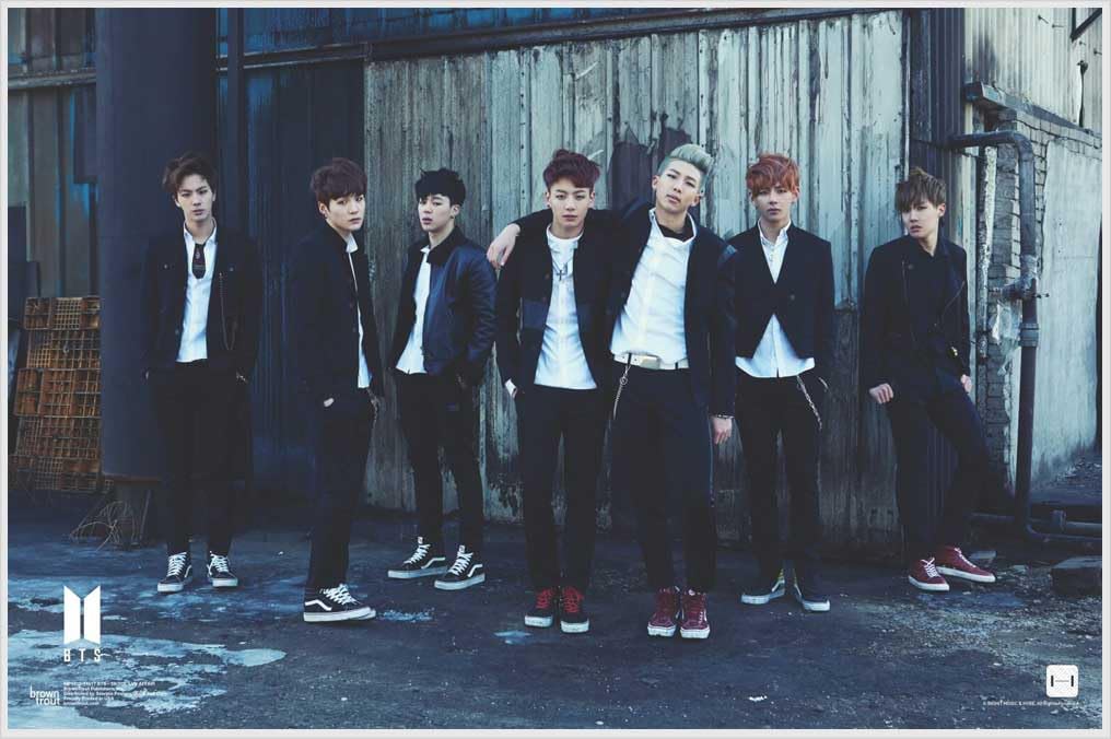 BTS - Skool Luv Affair Officially Licensed Mini Music Poster - 17.5" x 11.5" Laminated