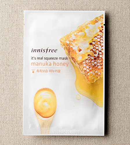 innisfree It's real squeeze mask (10 pack, Manuka Honey) 0.67 fl oz