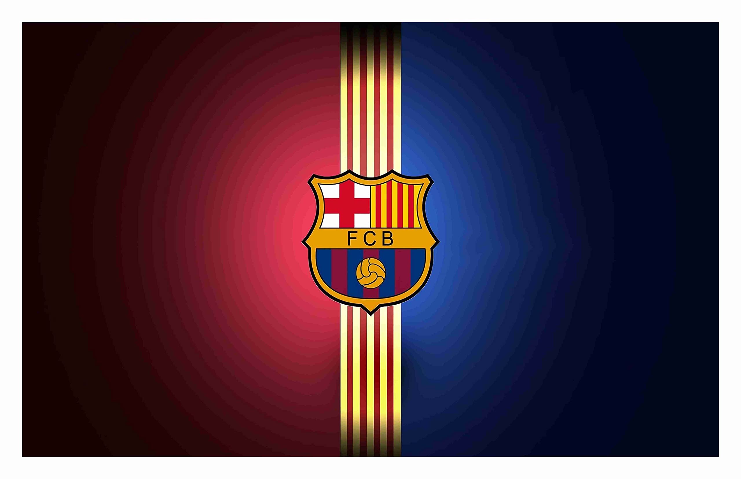 BALDAU PRINTS Barcelona Football Photo Wall Poster For Room (Gloss Laminated, 12X18 Inch, 300 GSM) F-457 (B09ZLH51G3) Amazon Price History, Amazon Price Tracker