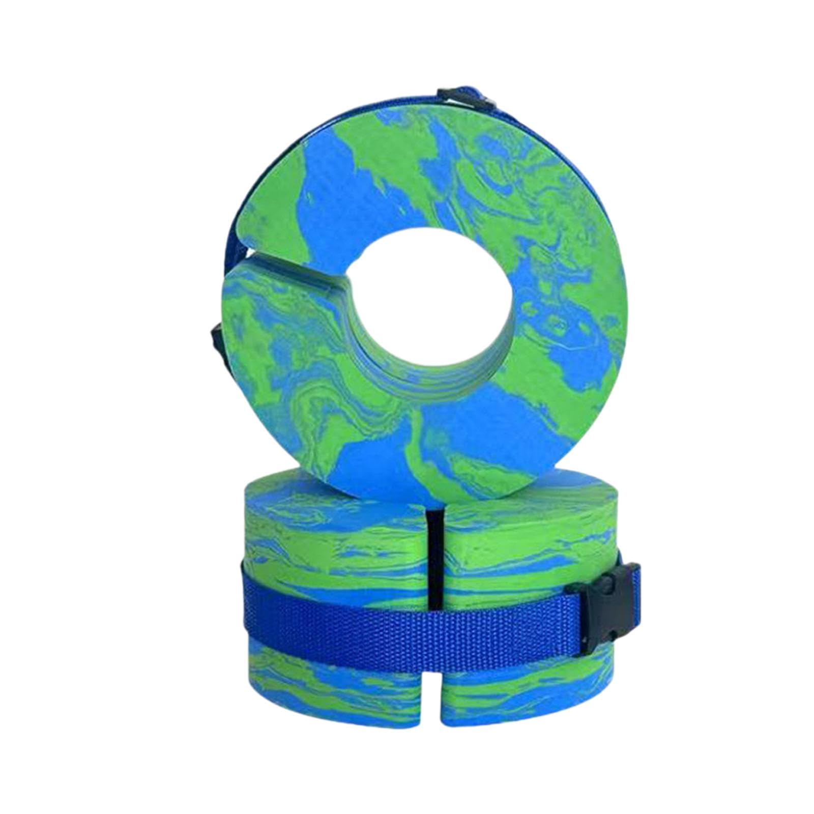 MERISHOPP 2 Pieces Kids Swim Aquatic Cuffs Toys Water Aerobics Float Rings for Workout Green and Blue| Training Aids | Sports Training Equipment | Fitness Training Aids-image-35