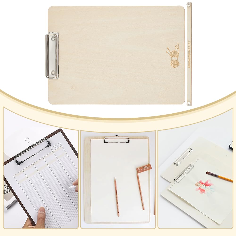 FINGERINSPIRE Porte Graphiques à Tricoter En Bois Burlywood