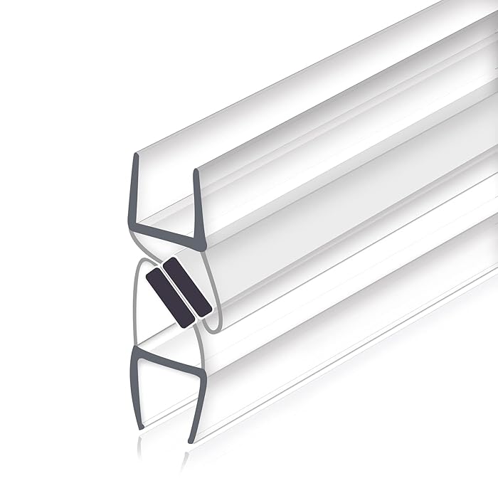 Buy Shower Door Seal for 3/8” Glass, 1 Pair 77" Frameless