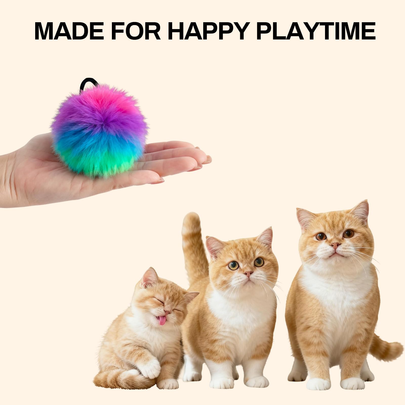 Interaktives Katzenspielzeug für Indoor-Katzen, lustiges Selbstspiel-Hängetürspielzeug für Kätzchen, 2 Stück, Türhänge-Vogelspielzeug mit quietschendem Geräusch für gelangweilte