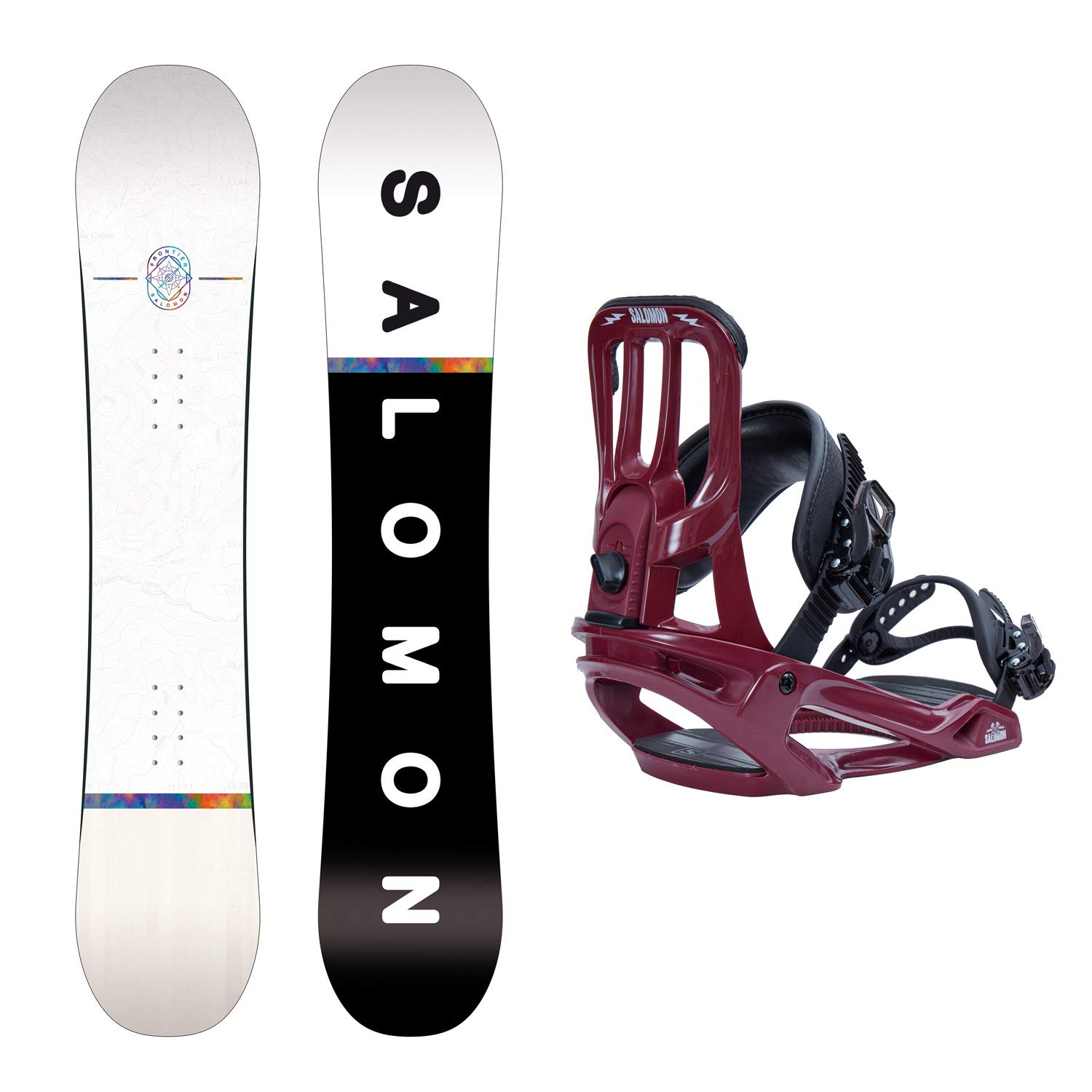 Amazon | サロモン(SALOMON) 2点セット FRONTIER MEN 157cm × PACT J