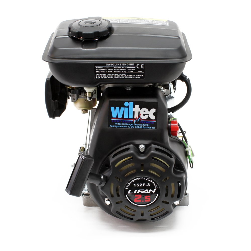 LIFAN 152 Motore benzina 1,8kW 2,45CV 4 tempi 15mm raffreddato ad aria 1 cilindro Avviamento manuale