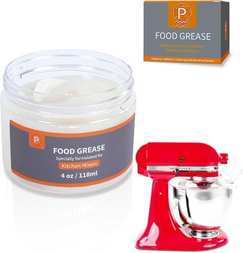 4 Oz Food Grade Grease Compatible with KitchenAid Stand Mixer,Maintain The Performance of Your Machine and Extend Service Life