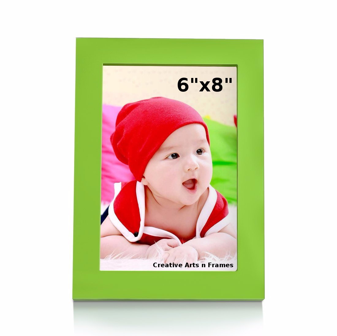 Creative Arts n Frames Pack of 2 Green Photo Frame Photo Size 6x8