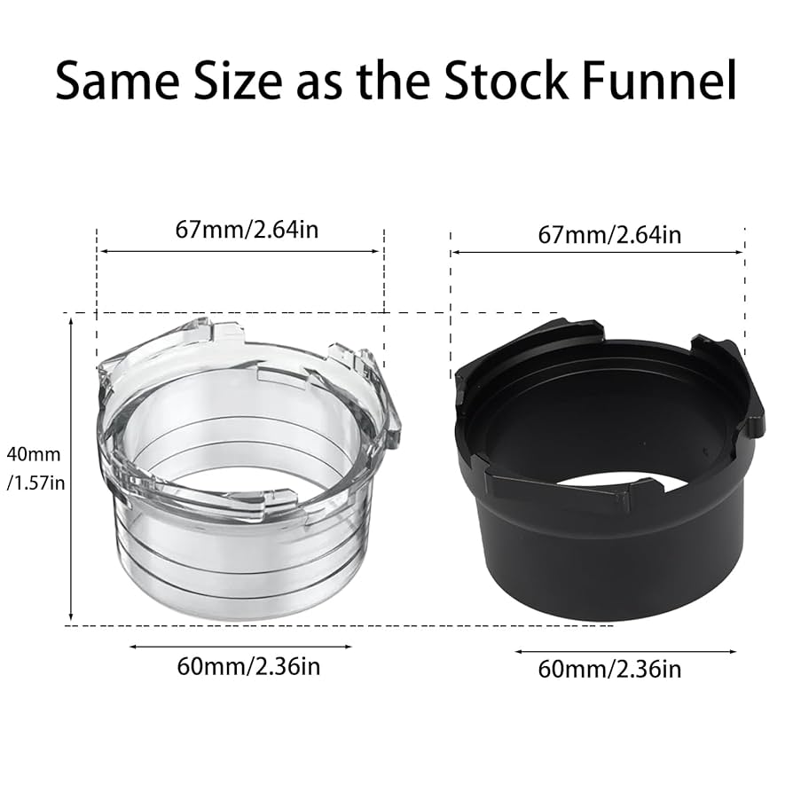 Amazon.com: Portafilter Funnel for Ninja Luxe Cafe | Upgrade