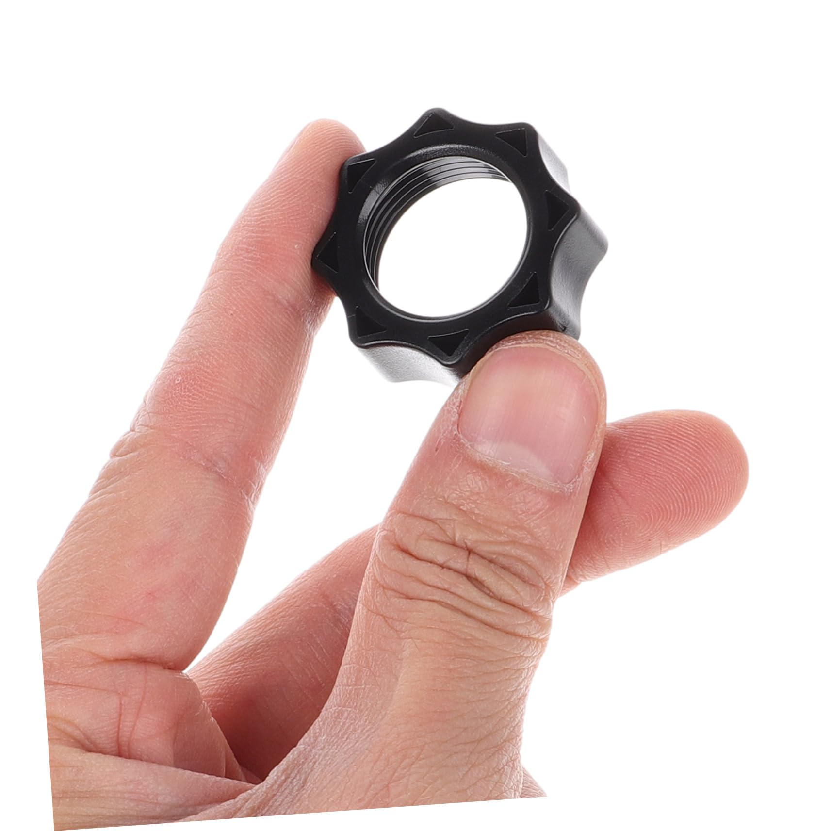 Cabilock Set da 15 Pezzi Dadi di Fissaggio per Supporto Auto Ricarica Wireless, Accessorio Plastico Nero per Telefono per Uso in Auto e Movimento