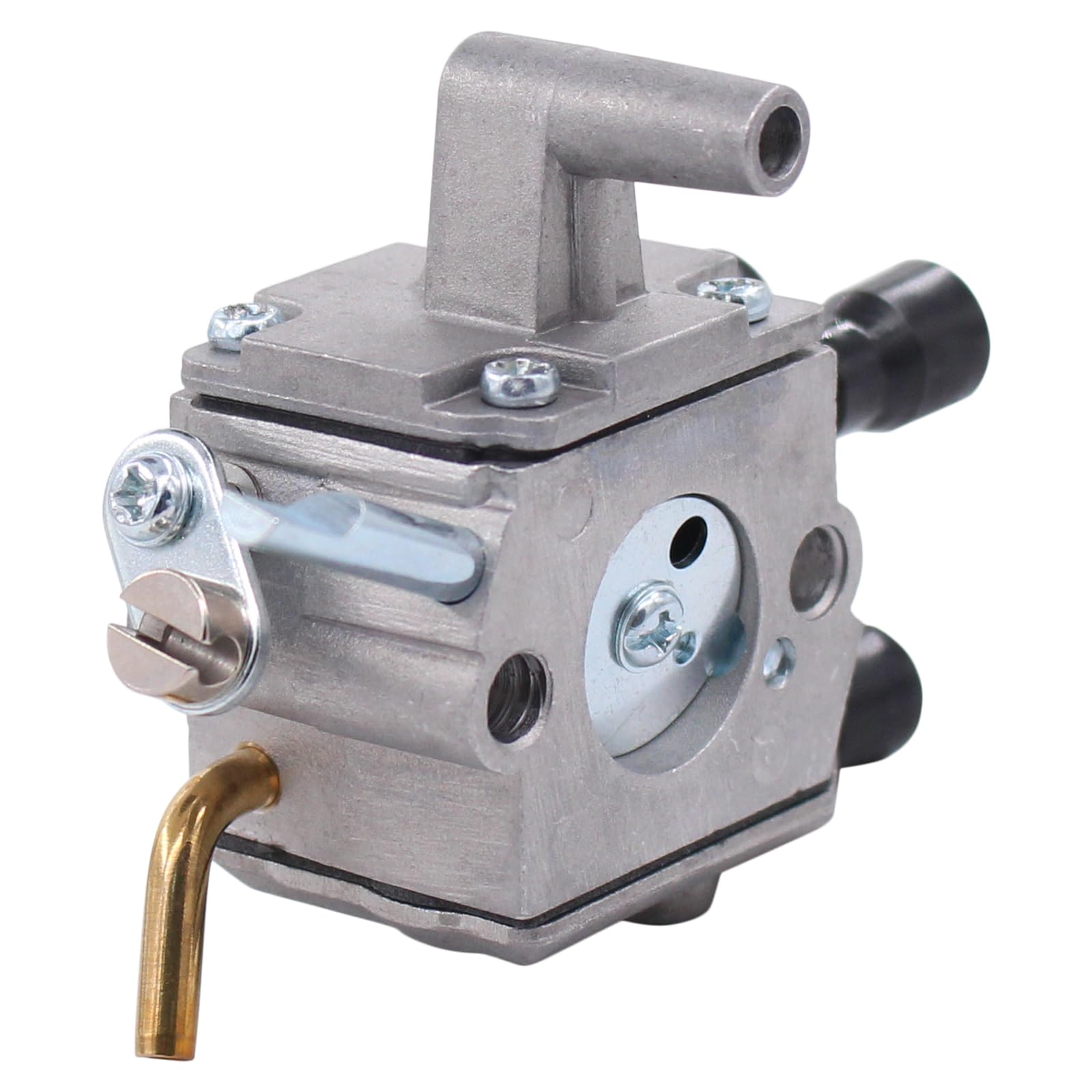 Vergaser Ersatz Rasenmäher mit Vergaserfilter Zündspule Kraftstofffilter Luftfilter Zündkerze Kraftstoffleitung Kraftstoffschlauch Ansaugpumpe Dichtung Satz für FS120 FS120R FS200 FS250 FS 350 FS300