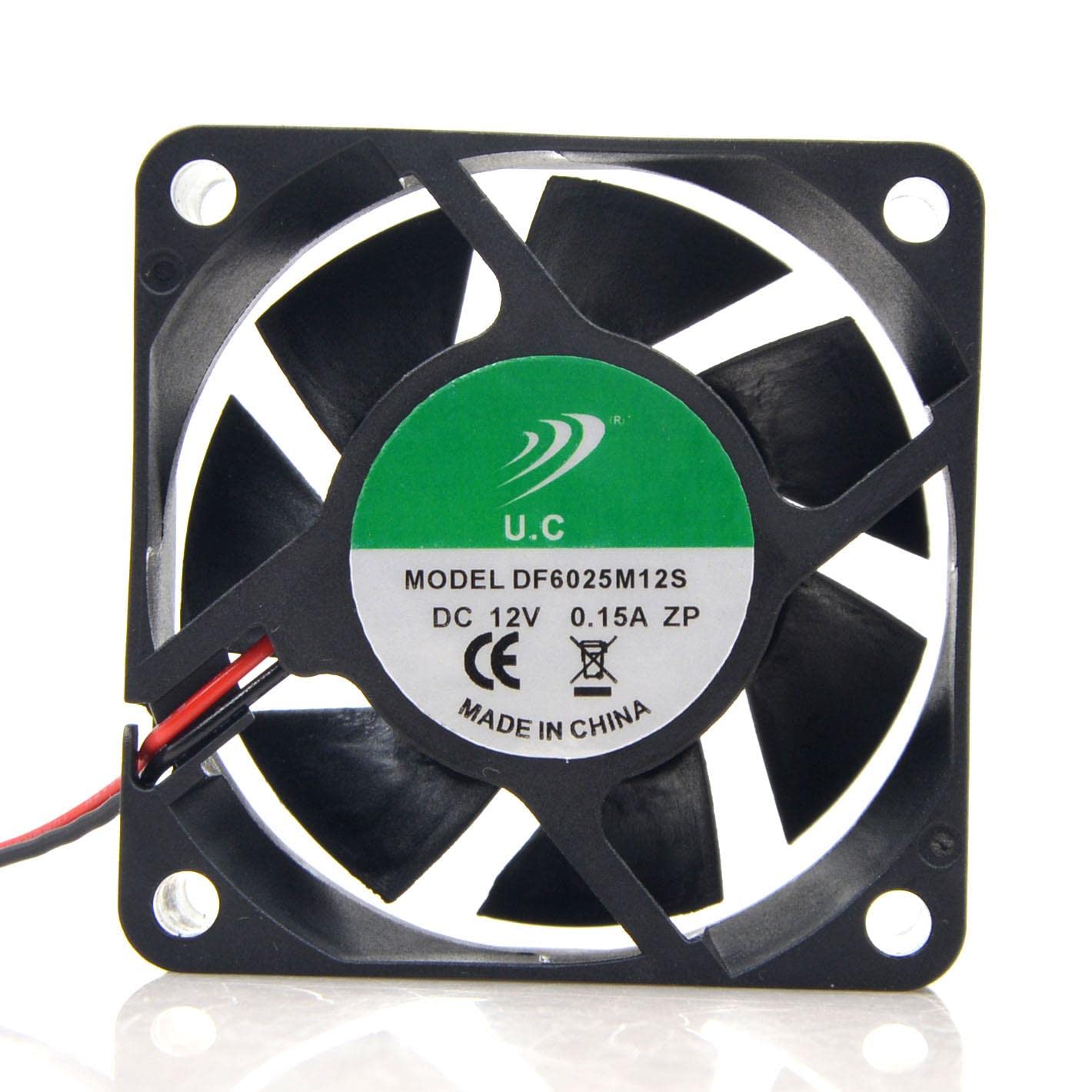 換気扇 Amazon.com: DF6025M12S Fan for 6CM 6025 12V 0.15A Cooling Fan
