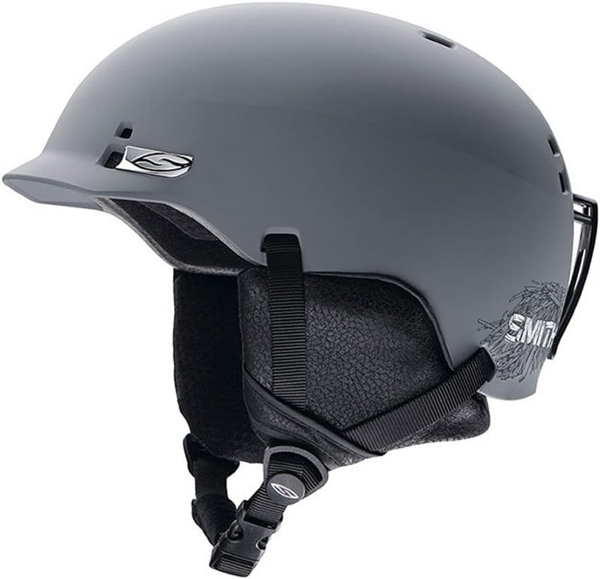 Smith Optics Gage Adult Ski Snowmobile Helmet, Charcoal