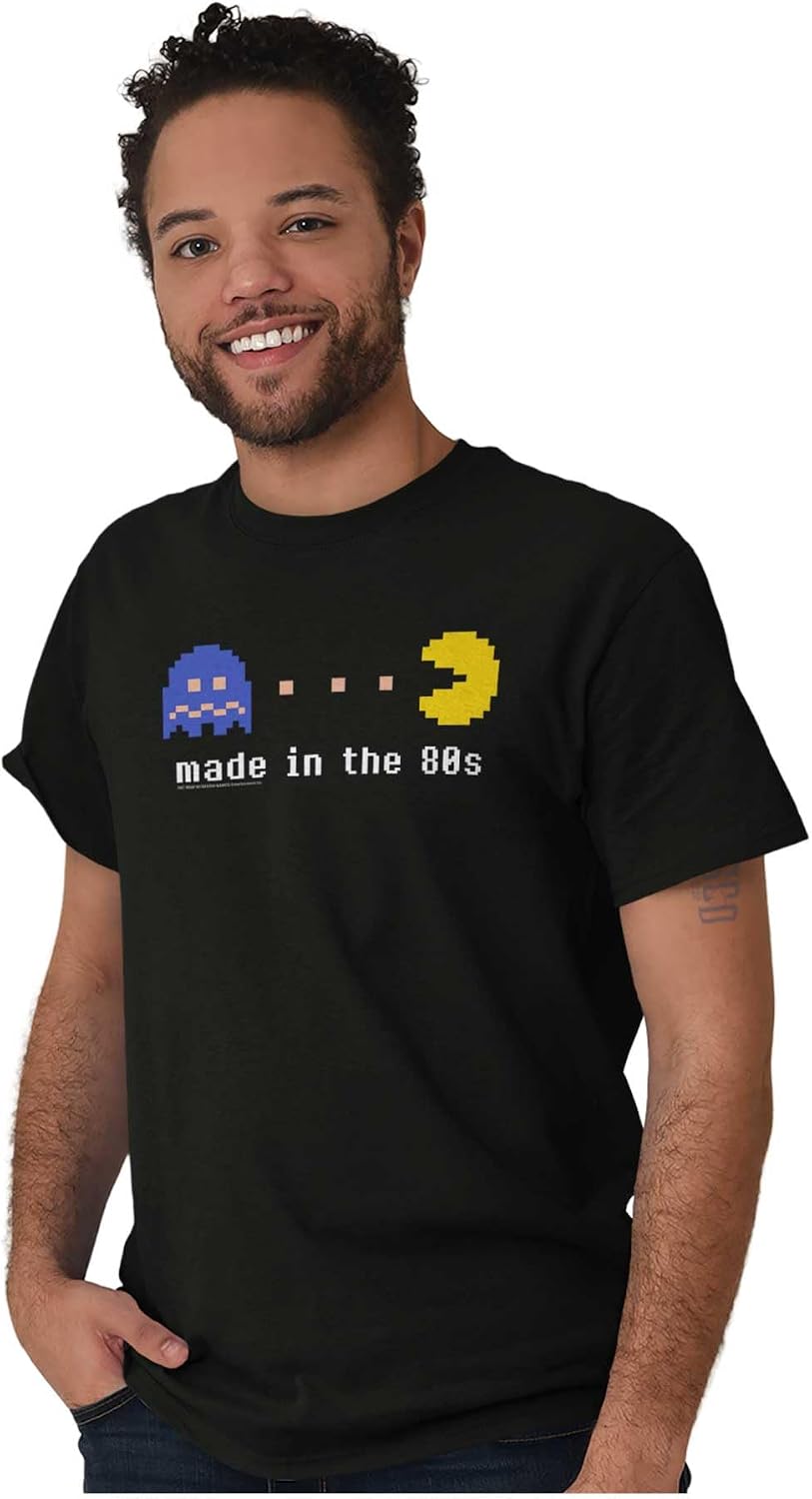 Pacman Made in The 80s 1980s Kid Graphic T Shirt Men or Women