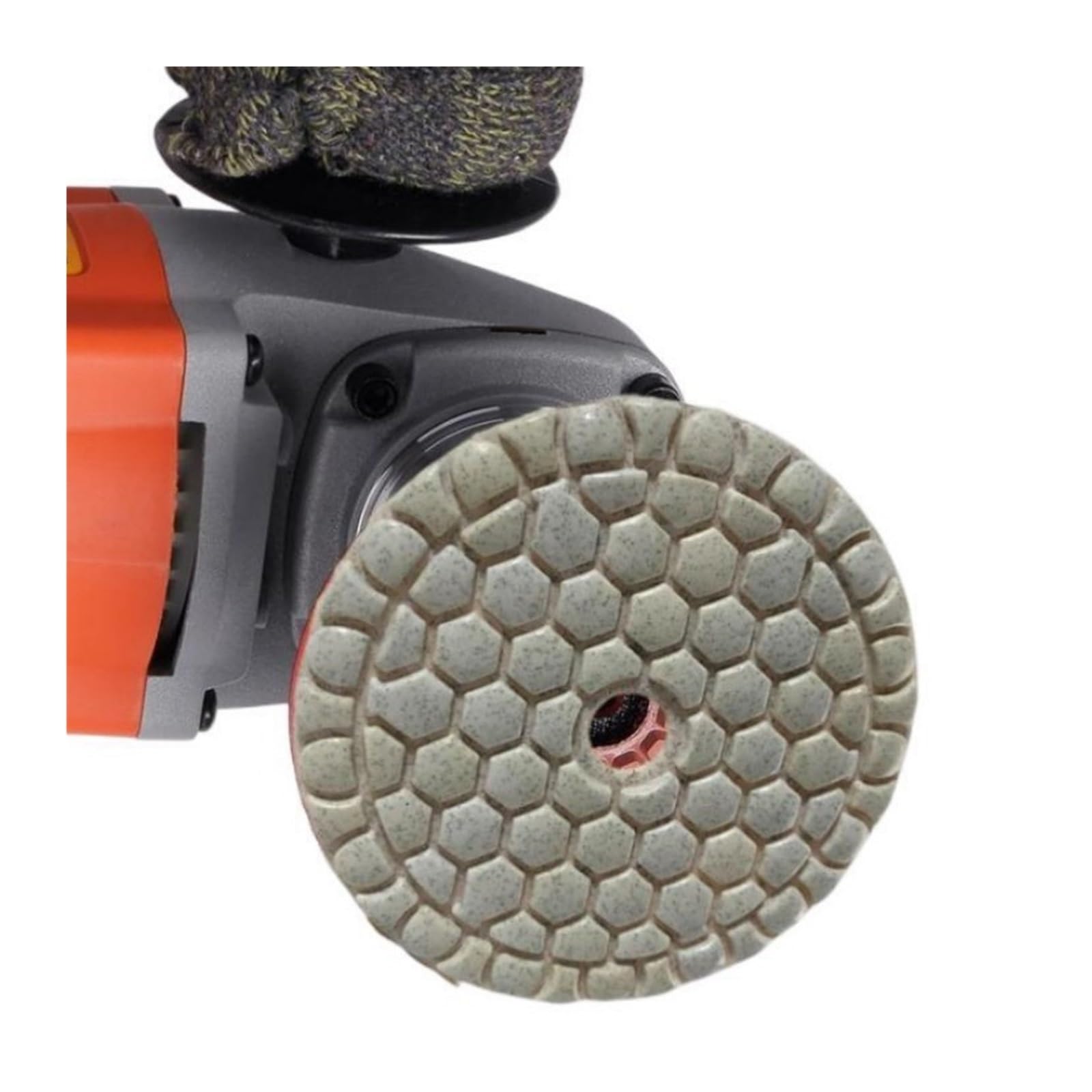 Juego de 7 almohadillas de pulido de diamante seco de 3/4 de pulgada para granito, mármol, disco de lijado de resina flexible, disco pulidor de piedra cerámica, herramientas de pulido (7 piezas de 3 p