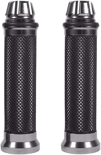 Miniatura 2 de para manillar de motocicleta Grips para can am Spyder f3 Senyar Handle Grips Blue Motorcycle Handle Grips CNC Aluminium Rubber Handlebar Hand Grips