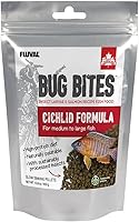 Vista 4 de Fluval (3 unidades) Fórmula de cíclidos Bug Bites para peces pequeños/medianos (1.6 onzas por botella)