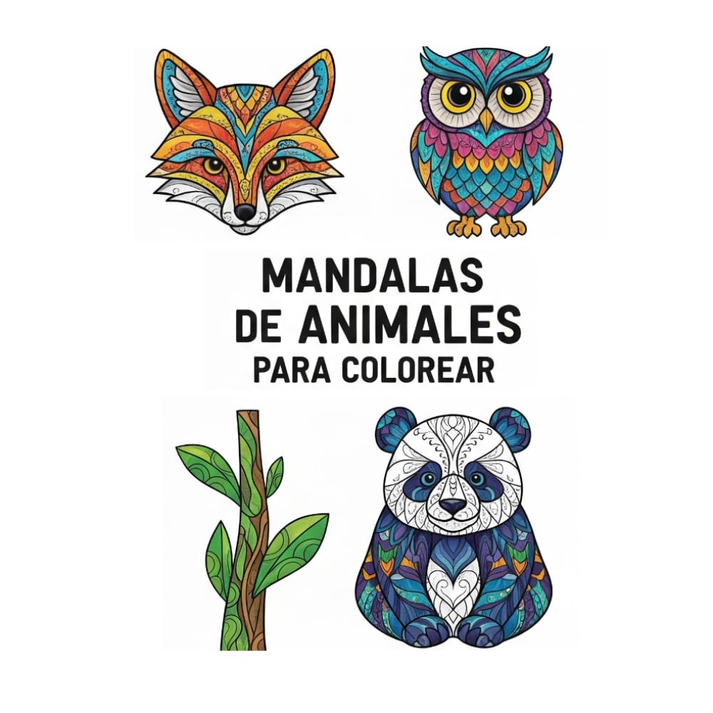 MANDALAS: ANIMALES PARA COLOREAR