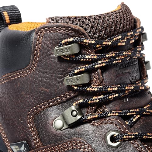Timberland PRO Timberland PRO Men's Endurance 6 Inch Steel Safety Toe Puncture Resistant Industrial Work Boot, Briar Brown, 10.5M