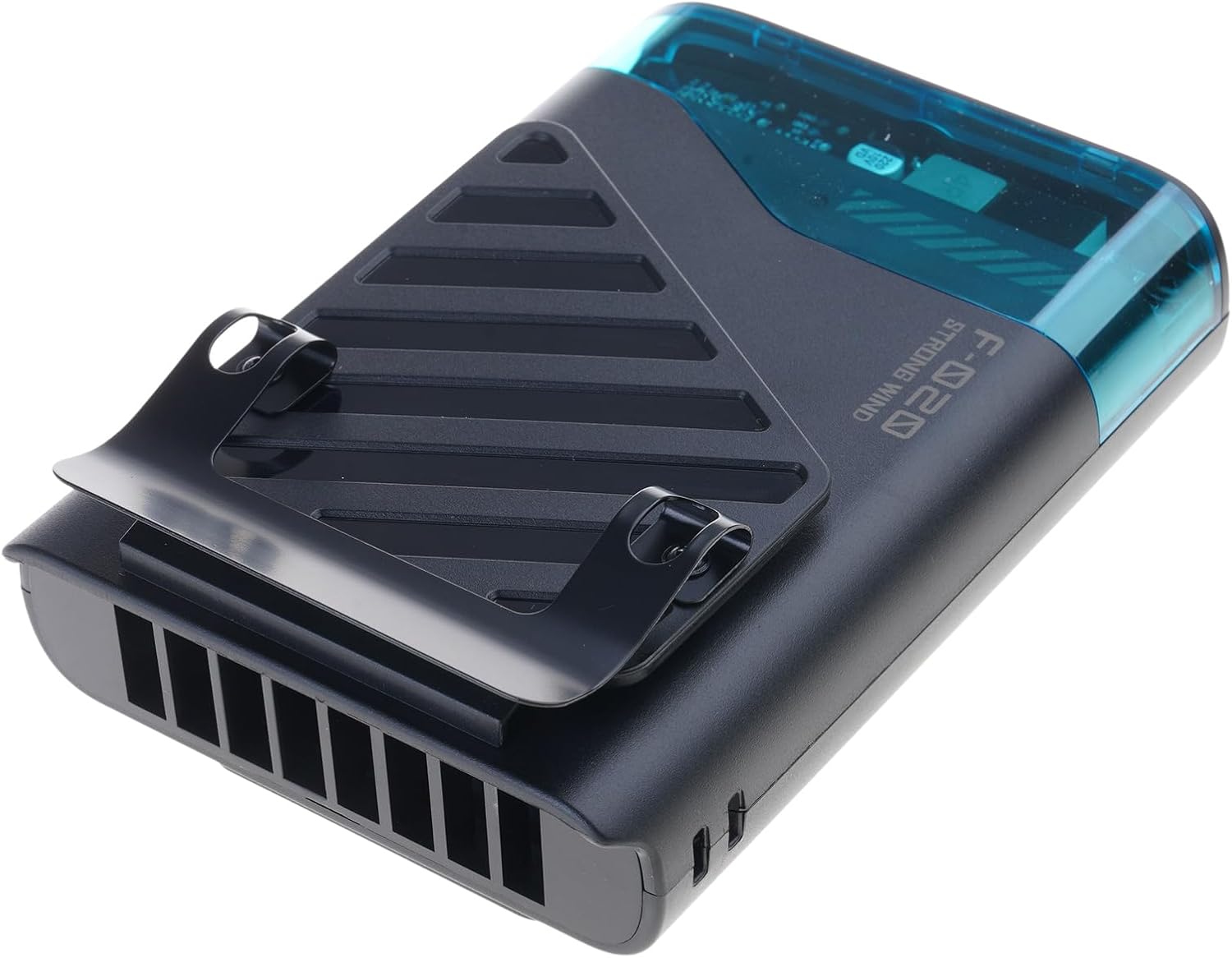 Belt Fan 4000mAh Rechargable Waist-Mounted Small Waist Clip Suitable for Outdoor Activity Travel Camping Cooling Fan