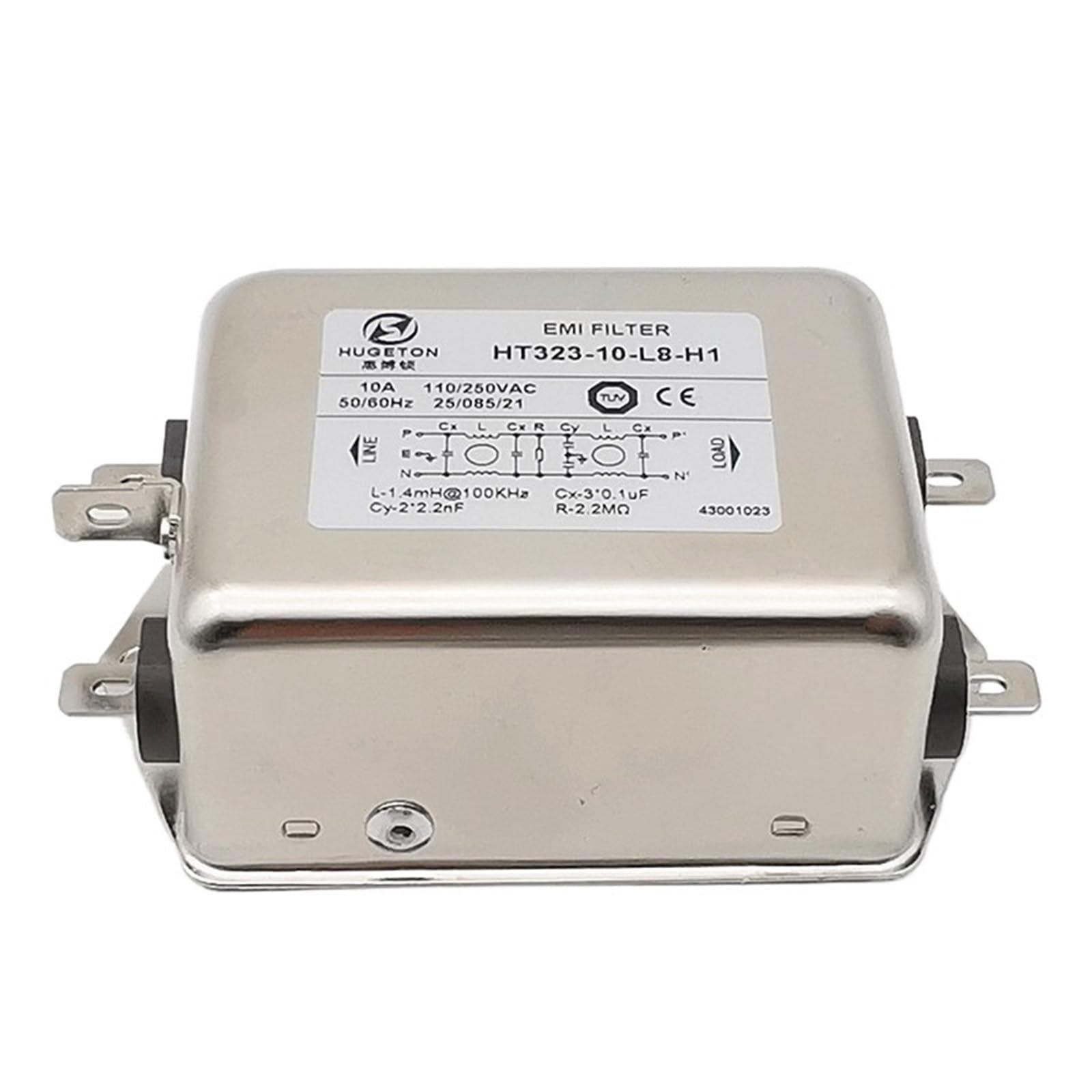 Filtre EMI HT323-16-L8-H1 10A16A20A, Suppression Anti-interférence électromagnétique(HT323-30-M4-H5)