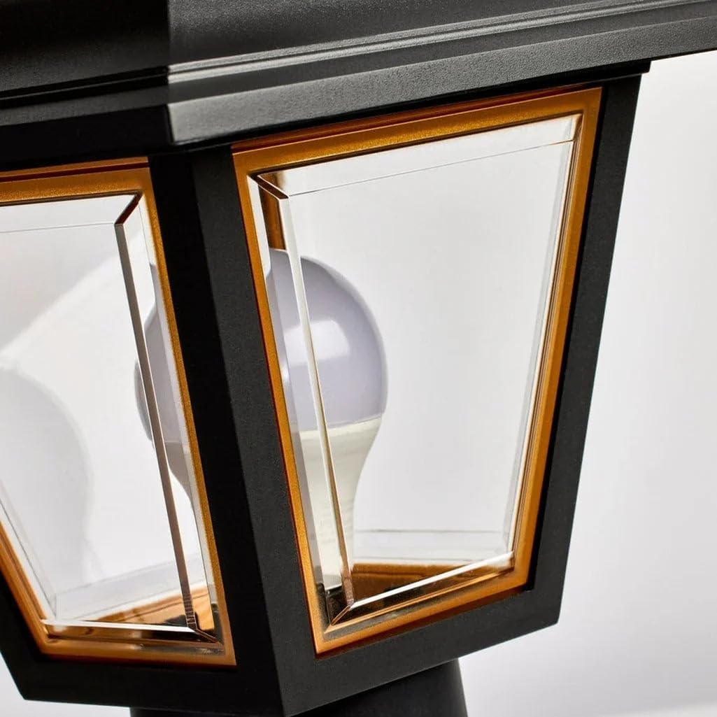 Nuvo SF77/899 Coach Post Lantern with Acrylic Panels, White
