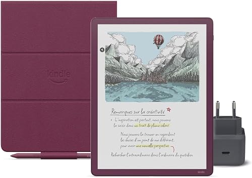 Kindle Scribe Colorsoft 64 Go (Figue) + Stylet Premium + Amazon
