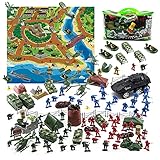EN-LIFE 230-Piece Army Man Action Figures Set, Deluxe Plastic World War II Military Toy , Boy Toy...