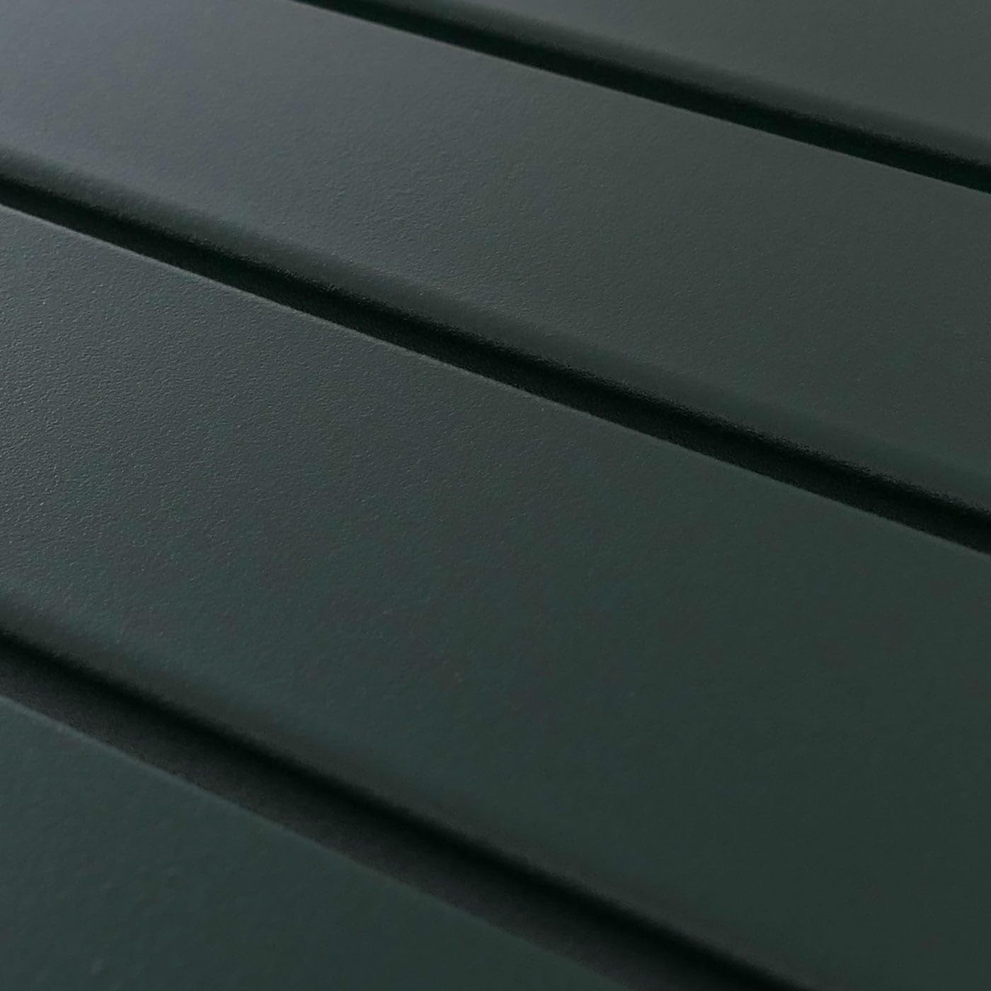 Mendler Mesa alta HWC-P91, mesa de jardín, mesa de bar, exterior, metal, 105 x 130 x 65 cm, color verde