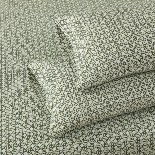 Image of Tommy Bahama - Cotton King Sheet Set with Pillowcases, Deep Pocket