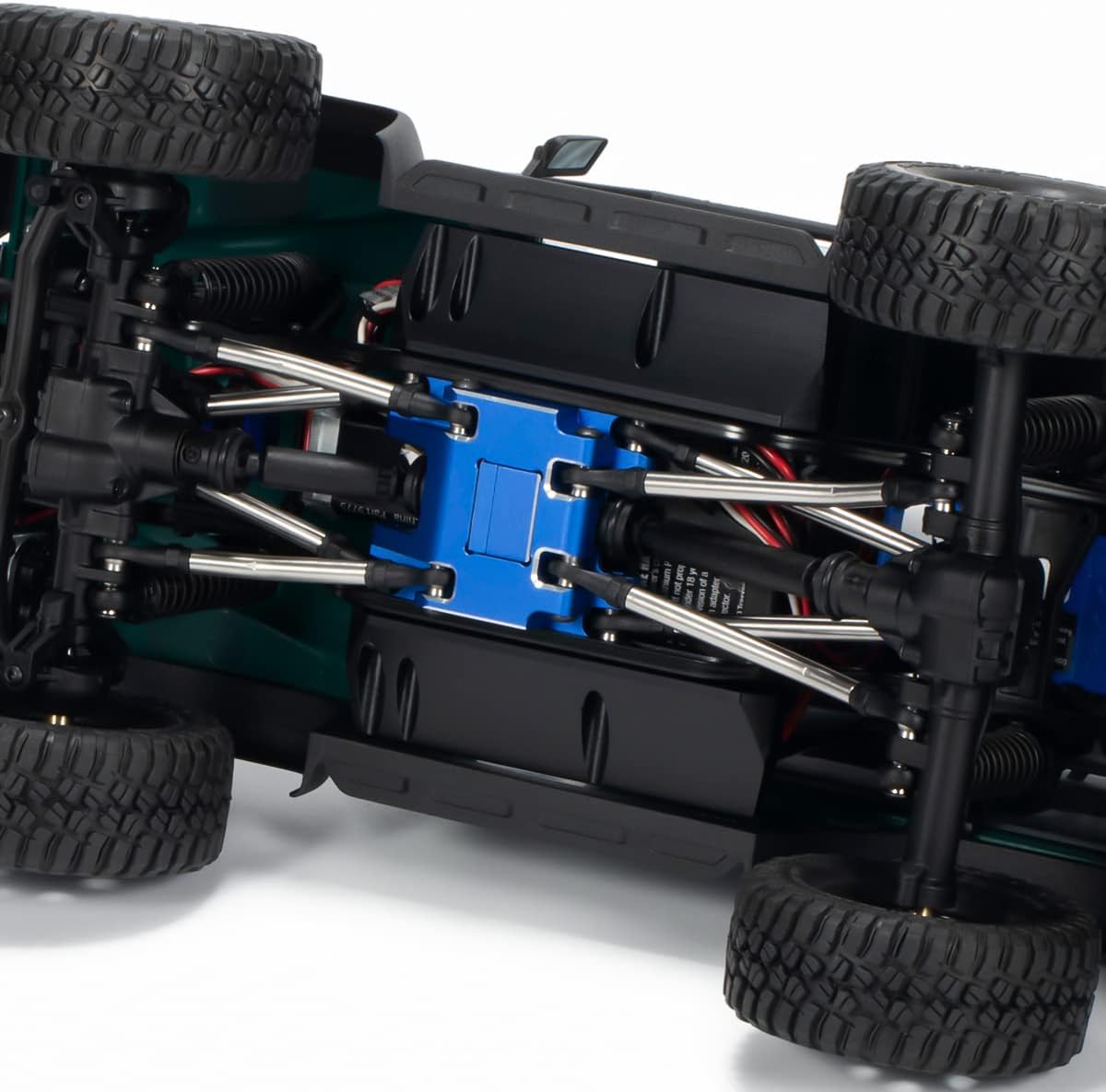 2PCS TRX4M Side Pedal POM Rock Sliders ESC Battery Receiver Expansion Side Plate for 1/18 RC Crawler TRX4M Defender Upgrades