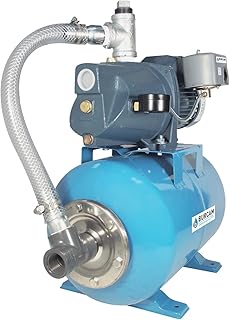 BURCAM 506127S 1/2 HP Cast Iron Shallow Well Jet Pump System, Blue
